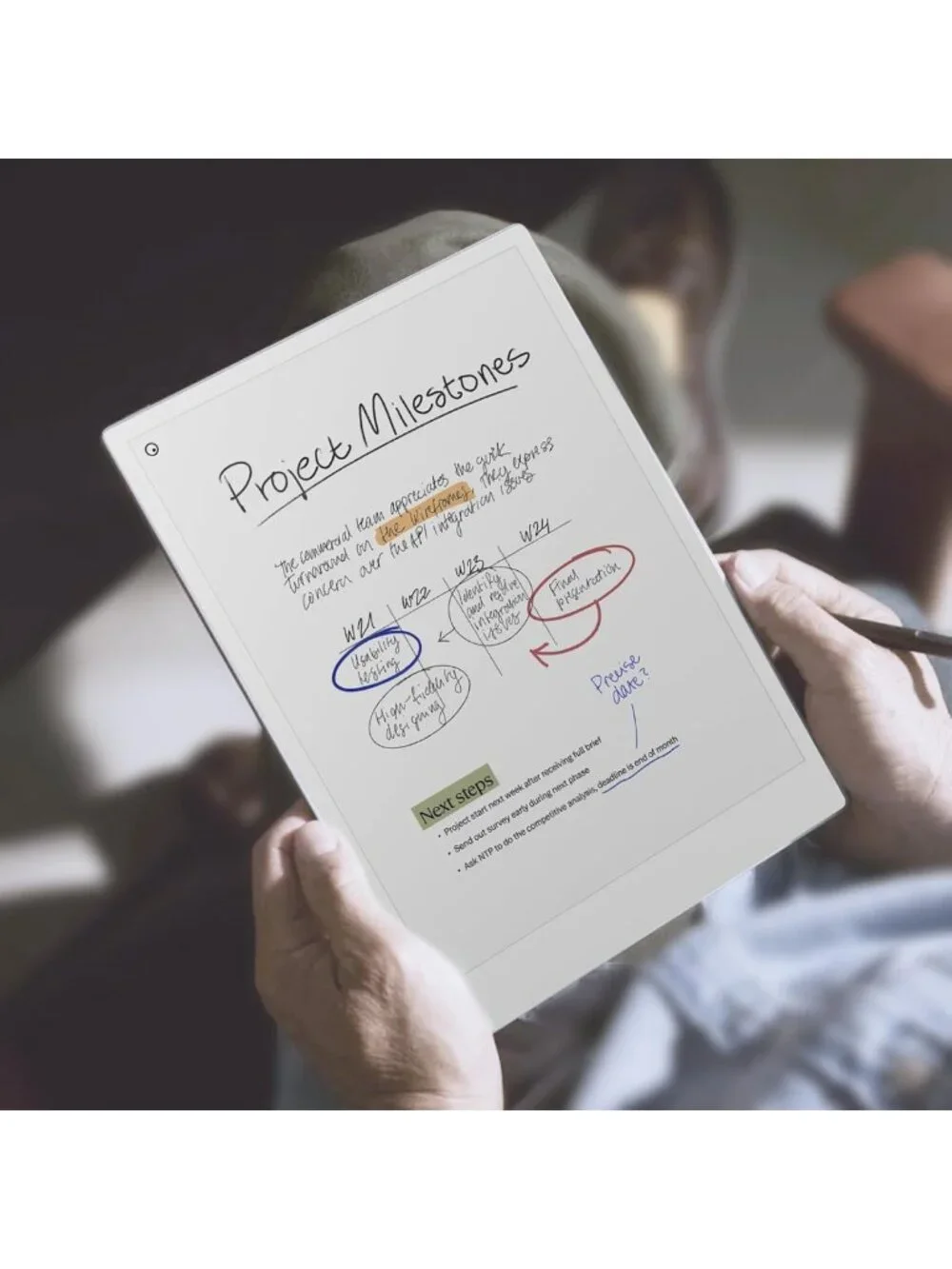 Stylish Black Case for Remarkable Paper Pro 11.8